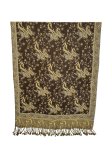 Small Paisley Scarf Coffee