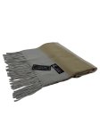 (image for) Cashmere Feel Stripe Scarf Grey 12-pack