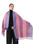 (image for) Rainbow Paisley Pashmina PL041-07