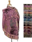 (image for) Elephant Design Pashmina Scarf 1 DZ Asst Color