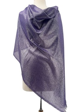 Shimmer Solid Wrap Purple