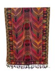 (image for) Feather Sparkling Metallic Pashmina Red Multi