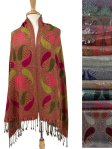 (image for) Beautiful Paisley Pashmina 1 DZ, Asst. Color