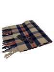 (image for) Plaid Cashmere Feel Scarf 12-pack BEIGE /NAVY /Red CSW23
