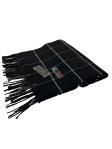 (image for) Checked Cashmere Feel Scarf 12-pack Black/White