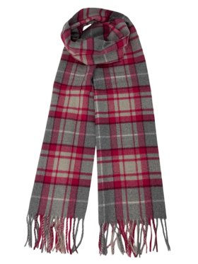 Cashmere Feel 12/pack Scarf Pink/Grey