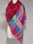 (image for) Paisley Stripe Pashmina 1 DZ, Asst. Color