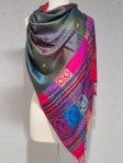 (image for) Paisley Stripe Pashmina 1 DZ, Asst. Color