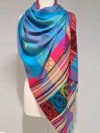 (image for) Paisley Stripe Pashmina 1 DZ, Asst. Color