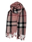 Plaid Scarf Pink