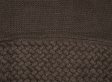(image for) Knitted Pattern Infinity Scarf Coffee