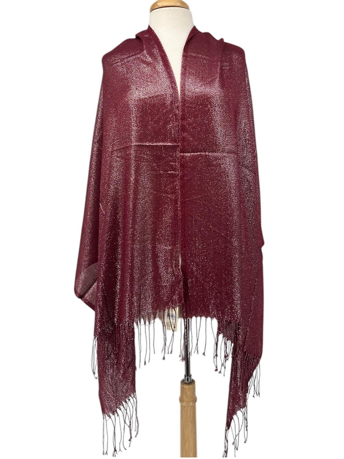 SALSATIONサルセーション Shawl with Opening RUST Shawl with Opening – Salsation Limited